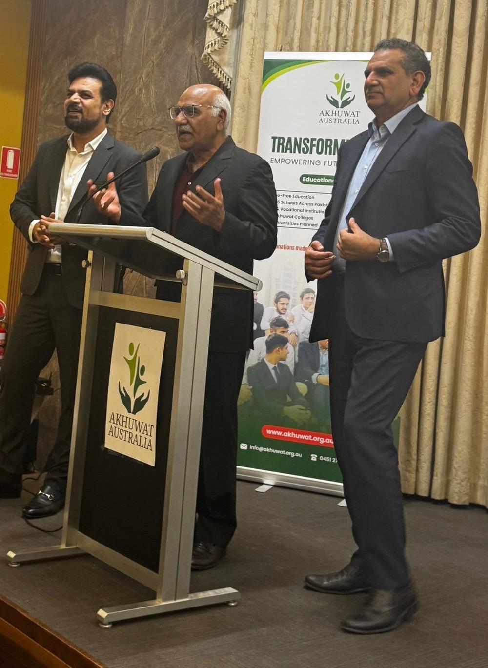 Read more about the article Meet & Greet with Dr. Amjad Saqib – Australia 2025 Tour