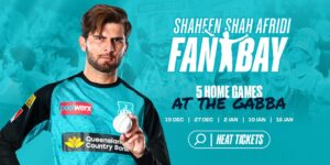 Read more about the article Brisbane Heat launches Shaheen’s Fan Bay to celebrate Shaheen Shah Afridi’s first BBL stint