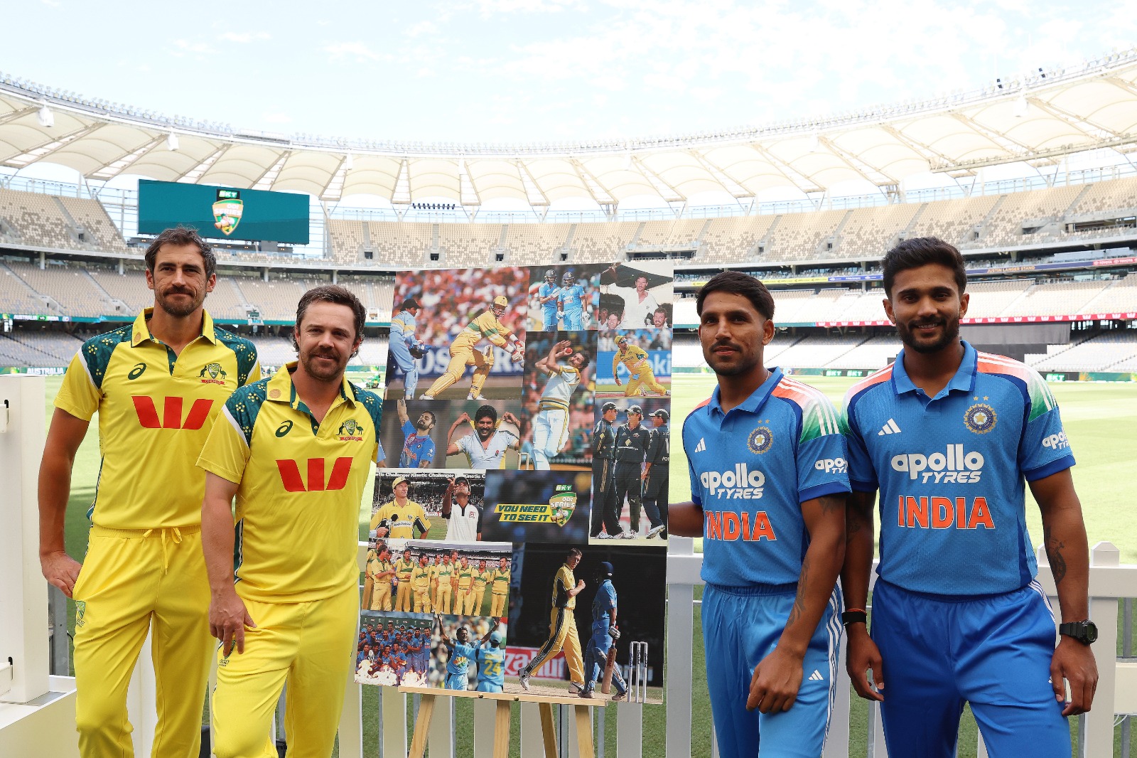 You are currently viewing Australia v India ODI Series Launch Celebrates Rivalry and New Beginnings at Perth Stadium