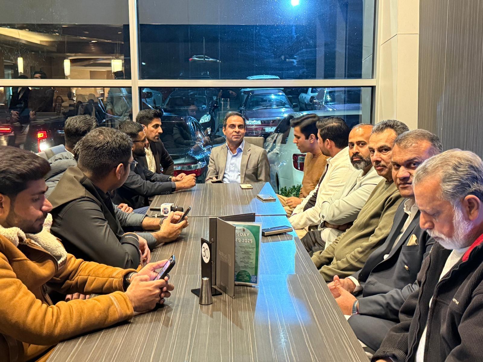 You are currently viewing A heartwarming and soulful meet and greet session was held with the renowned motivational speaker Qasim Ali Shah