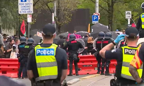 Rising Tension Police Warn Melburnians of Big Protest Clashes Within 24 Hours