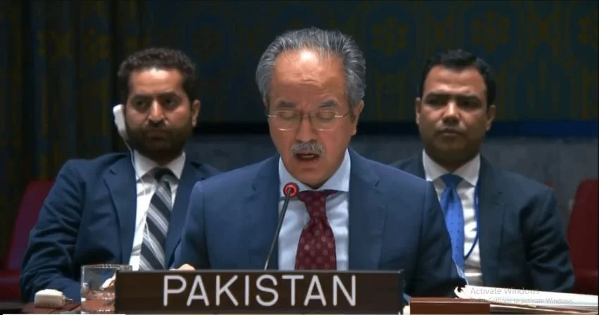 Pakistan Reaffirms Strong 2-State Support for Palestine at UN Security Council