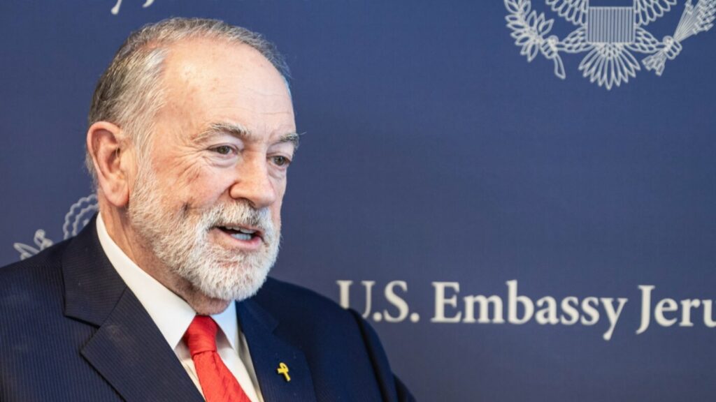 US Envoy Huckabee Faces Powerful Backlash in Arab World After 1 Claim!