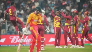 Powerful 254-6 West Indies Decimate Poor Zimbabwe in 107-Run T20 Victory