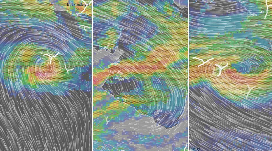 Dangerous 371mm Rain Hits Queensland as 2 Tropical Lows Threaten Coast
