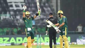 Sahibzada Heroic 9th Ton Leads Massive 226 Chase Win for Sultans