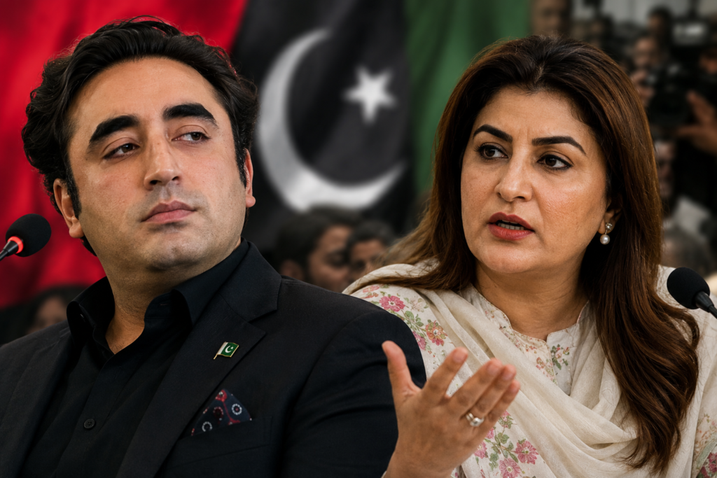PPP Shazia Marri Defends Bilawal After 1 Explosive Press Conference Moment