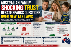Australian Family Shocking Trust Tax Query Sparks 3 Big Debates