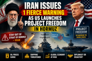 Iran Issues 1 Fierce Warning as Trump Pushes Risky Hormuz Plan