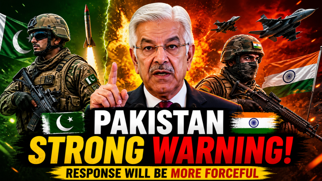Powerful Pakistan Warns 1 Stronger Response to Future India Hostility