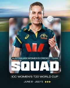 Australia name squad for ICC Women’s T20 World Cup