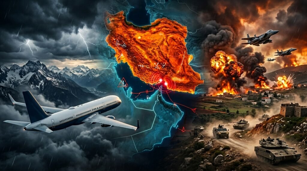 Iran War Crisis Vance Heads to Switzerland, 16 Killed in Deadly Lebanon Strike