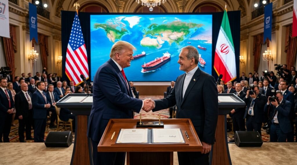 US and Iranian Presidents Sign Historic Deal with 7 Powerful Peace Breakthroughs