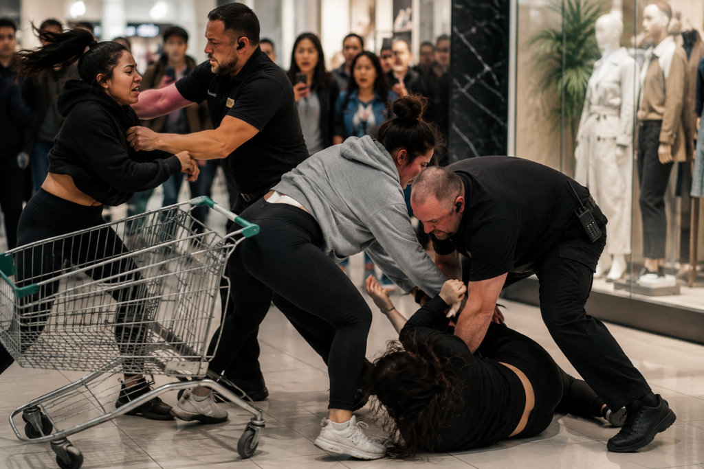 Violent Sydney Shopping Centre Brawl 7 Shocking Moments Caught