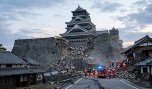 Devastating Quake 7.1 Magnitude Tremor Strikes Kumamoto, Japan