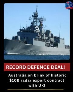 AUSTRALIA EYES HISTORIC $10 BILLION UK DEFENCE EXPORT DEAL FOR HOME-GROWN RADAR TECHNOLOGY