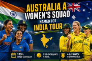 Australia A Women squad named for India tour 2026