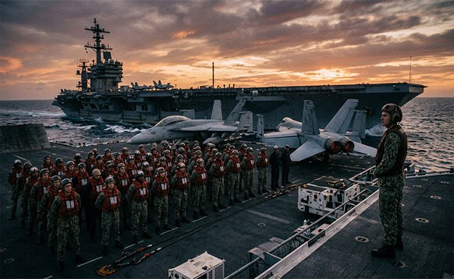 Trump Boldly Dismisses Grim Concerns Over 260-Day Lincoln Deployment