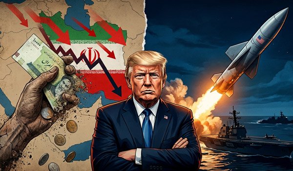 Trump Weighs 2 Harsh Iran Options Economic Collapse or Brutal Strike
