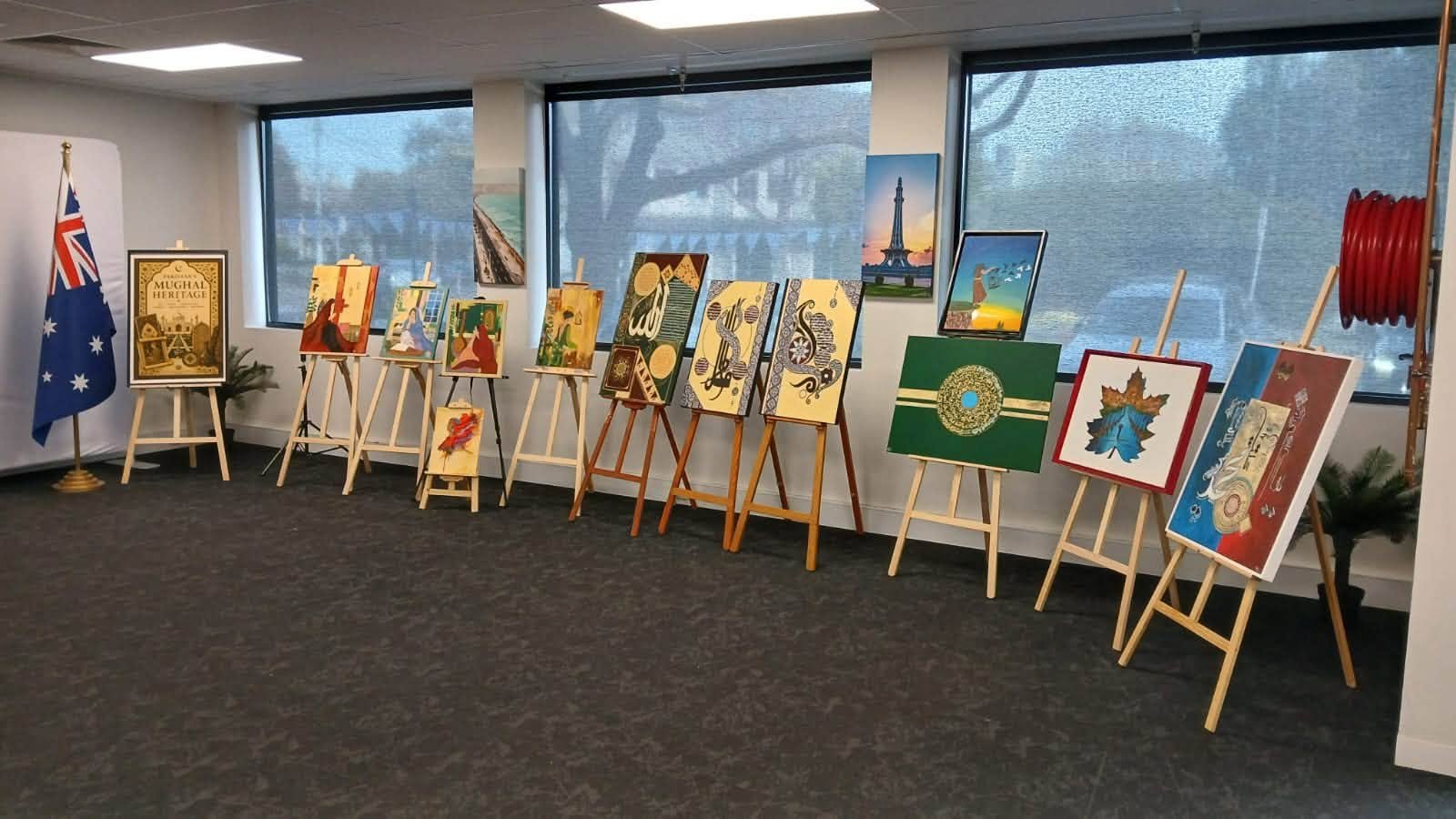 You are currently viewing Quaid-e-Azam & Mughal Era Arts Exhibition Held in Melbourne, Featuring 11 Artists
