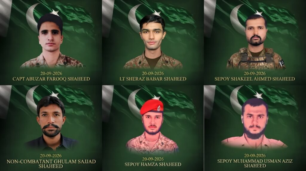 Tragic Clash in Hangu 6 Brave Soldiers Martyred, 8 Terrorists Neutralized