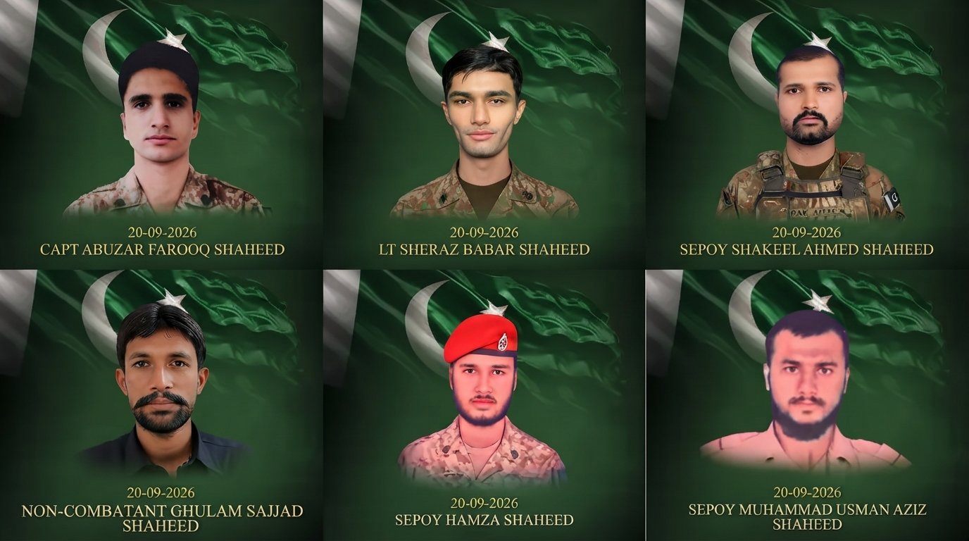You are currently viewing Tragic Clash in Hangu 6 Brave Soldiers Martyred, 8 Terrorists Neutralized