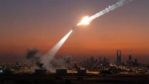 Saudi Forces Defend Capital 1 Fierce Houthi Missile Attack Thwarted