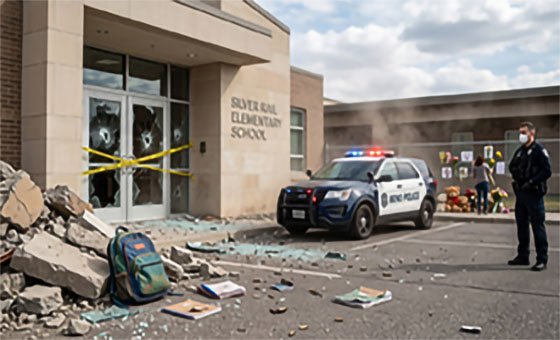 You are currently viewing Hero Stops Tragic US School Attack After 3 Young Children Are Killed