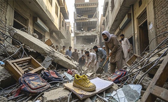 You are currently viewing Tragic Collapse Kills 33 Students & Teacher in Sudden School Disaster
