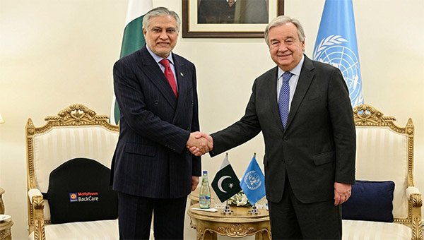 UN Chief Hails Pakistan 1 Vital Peace Role in Deadly US-Iran Conflict